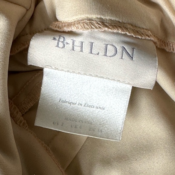 BHLDN JILL STUART CHAMPAGNE SPARKLE HALTER NECK MARA JUMPSUIT - Picture 3 of 6